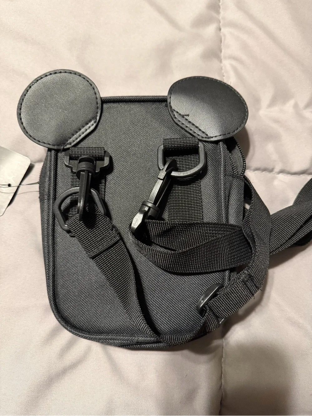 Small Disney Mickey Mouse Black & Red Crossbody Bag